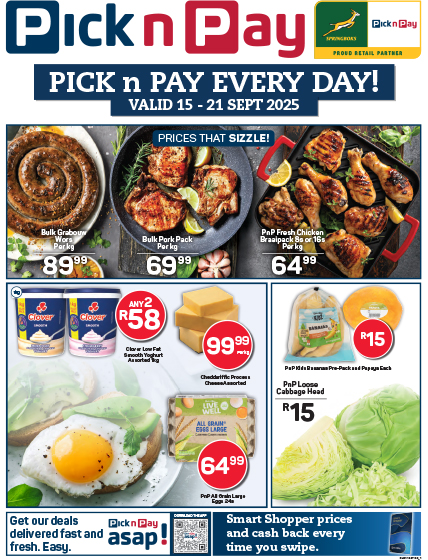 Pick n Pay Weekly Specials