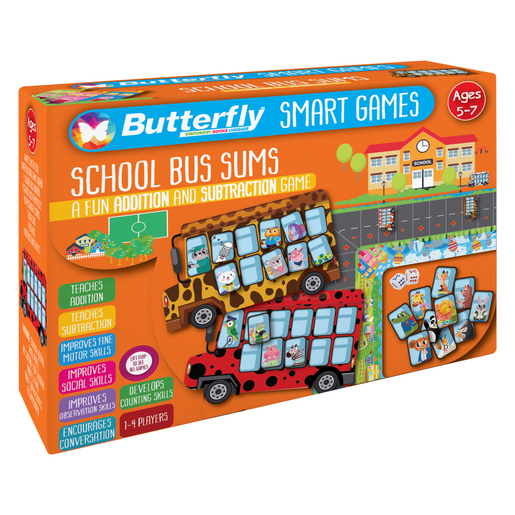 Butterfly Smart Games School Bus Sums | Smart Price Specials | PnP Home
