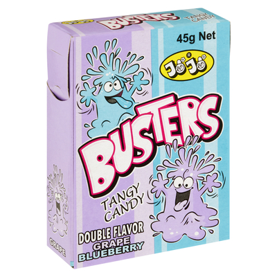 Jo-Jo Busters Grape Blueberry Tangy Candy 45g | PnP