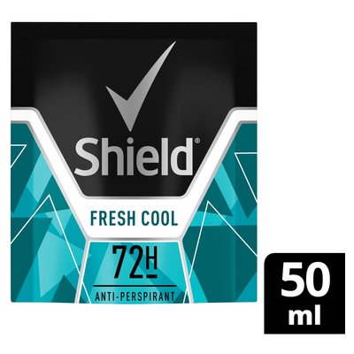 Shield Men Fresh Cool Antiperspirant Roll On Deodorant Refill 50ml | PnP