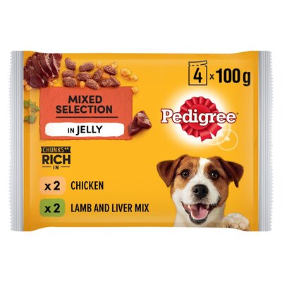 Pedigree dog clearance food price