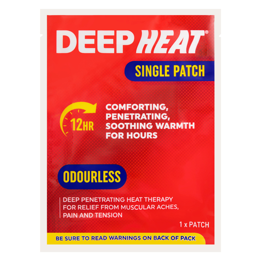 Deep Heat Odourless Patch | PnP