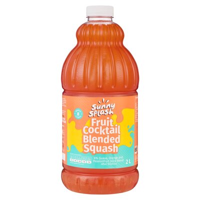 Sunny Splash Fruit Cocktail Squash 2L