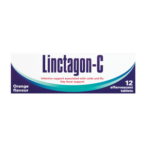 Linctagon-C Effervescent Tablet  12
