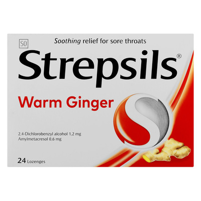 Strepsils Lozenges Warm Ginger 24 Pack | Smart Price Specials | PnP Home