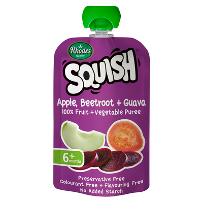 Rhodes Squish Apple & Guava Yoghurt 110ml