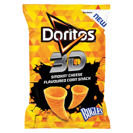 Doritos 3d Bugles Smoked Cheese 100g PnP