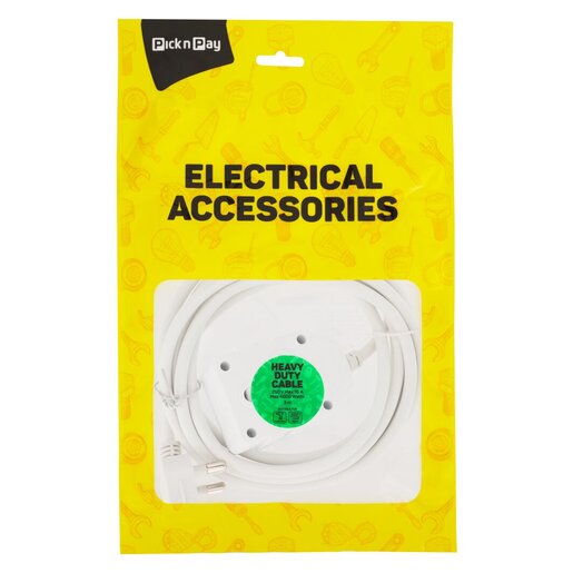 PnP Extension Cord 3m x 16A White PnP