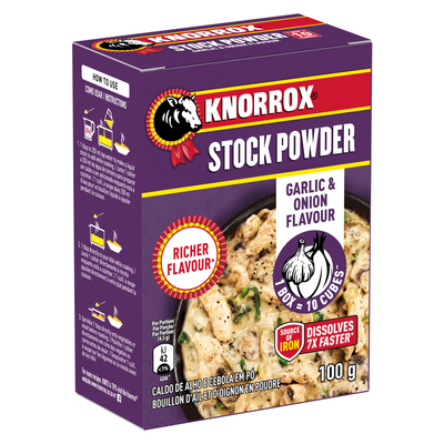 Knorrox Garlic & Onion Stock Powder 100g | PnP