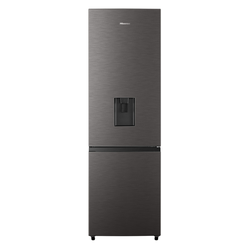HISENSE 263L Titanium Inox Bottom Freeze Fridge H370BITWD Smart Price