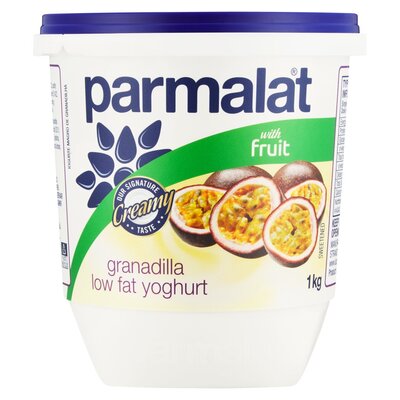 Parmalat Medium Fat Granadilla Yoghurt 1kg