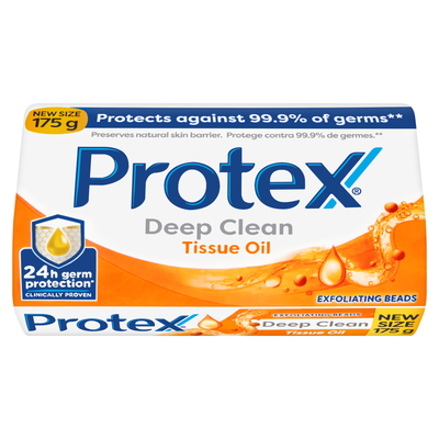 Protex Deep Clean Tissue Oil Bar Soap 175g | PnP