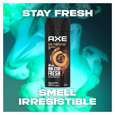 Axe Dark Temptation Aerosol Deodorant Body Spray 150ml | Smart