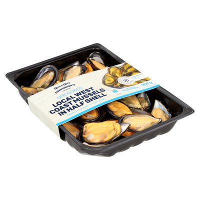 PnP Fishmonger's Half Shell Mussels 500g | PnP