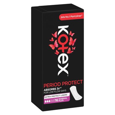 Kotex Period Protect - Normal Plus 16 Pack Scented x 2176 | PnP