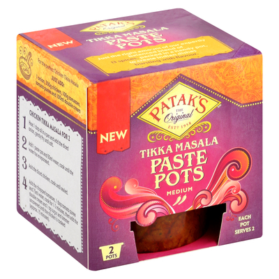 Patak's Medium Tikka Masala Paste Pots 70g | PnP
