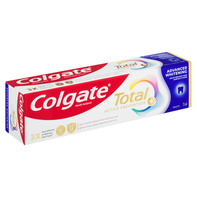 Colgate Total 12 Advanced Whitening Antigerm Multibenefit Toothpaste ...