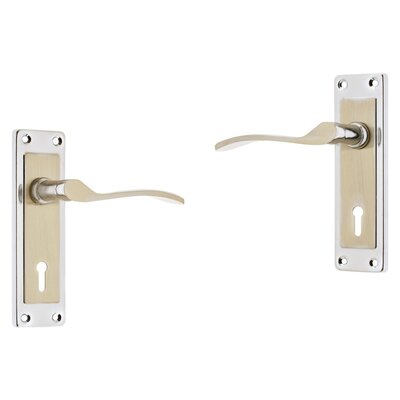 Fort Knox 2-Lever No.6 Wild Star Satin Nickle Chrome Plated
