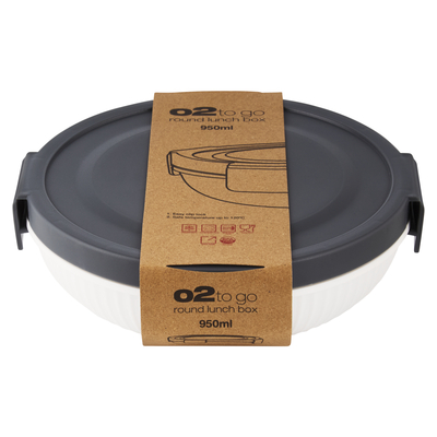 O2 Round Lunch Box 950ml | Smart Price Specials | PnP Home