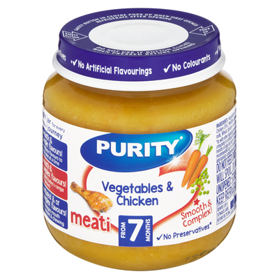 Purity Vegetable & Chcken 7 Months 125ml | PnP