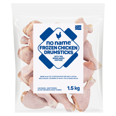 No Name Frozen Chicken Drumsticks 1.5kg