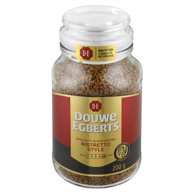 DOUWE EGBERTS HAZELNUT Flavour Instant Coffee Hot Or Cold 100gr Long Expiry Date