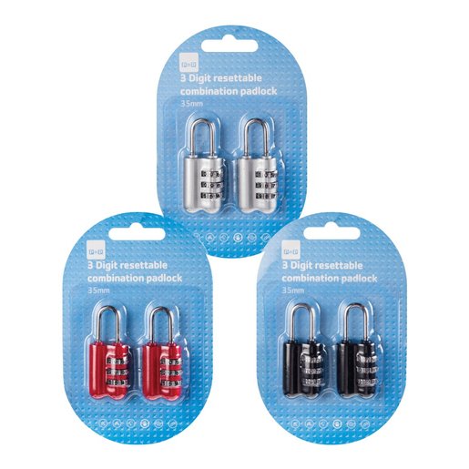PnP Padlock Combination Reset 3Digit PnP