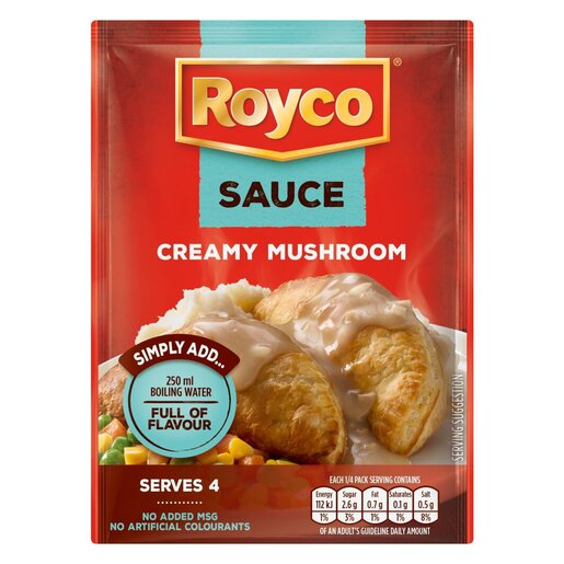 Royco Sauce Creamy Mushroom 38g | Smart Price Specials | PnP Home