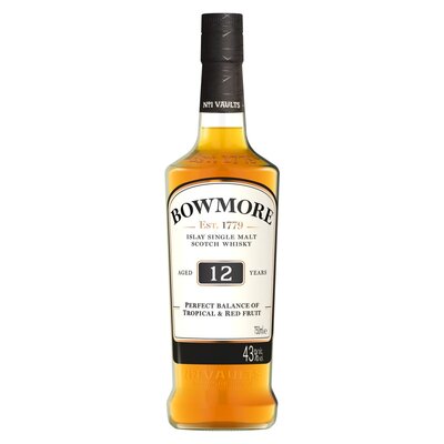 ウイスキー Bowmore 12 Years Old Islay Whisky 1L Bowmore 12yo Islay Single Malt Scotch Whisky 750ml | PnP