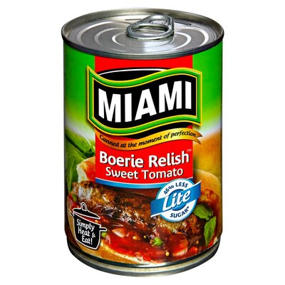 Miami Lite Boerie Relish 12 x 450g | PnP