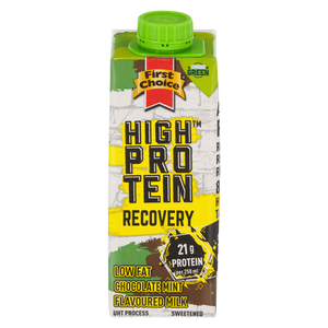 ひろこっち ミルク STW1 First Choice High Protein Recovery Low Fat Choco Mint Flavoured