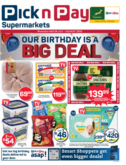 Pick n Pay Birthday Specials