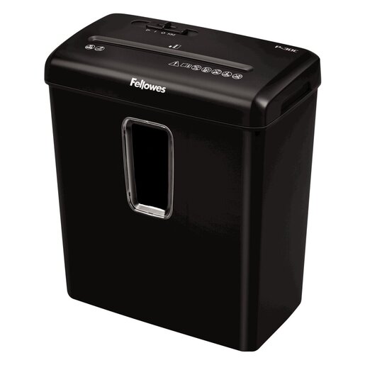 FELLOWES PowerShred 6 Sheet Cross-Cut Shredder P-30C main image 1