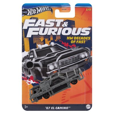 Hot Wheels Assorted Fast & Furious Themed Cars | PnP