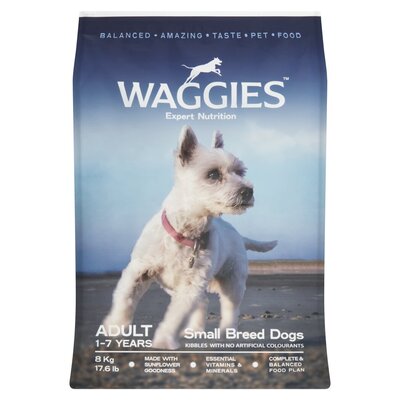 Waggies Small Breed Adult 8kg