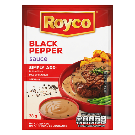 Royco Sauce Black Pepper 38g | PnP