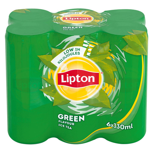 Lipton Ice Tea Green 330ml x 6 PnP