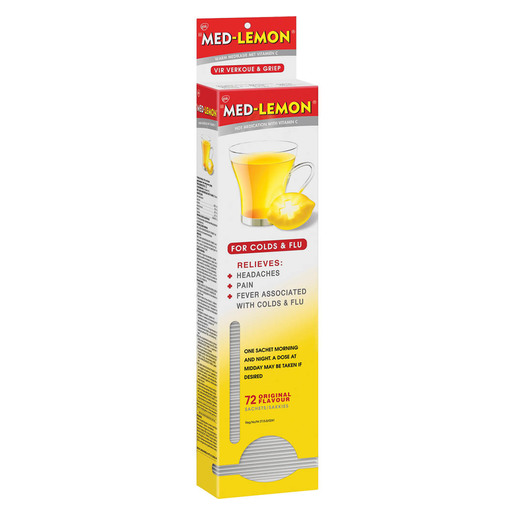 Medlemon Cold & Flu Hot Medication 5. 8g PnP