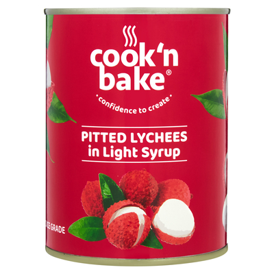 Cook n Bake Pitted Lychees In Light Syrup 567g | PnP