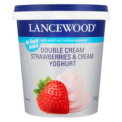 Lancewood Double Cream Strawberry & Cream 1kg