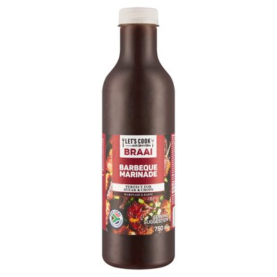 PnP Let's Cook Braai Barbeque Marinade 750ml