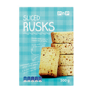 PnP Sliced Rusks 500g