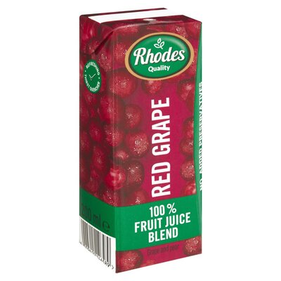 Rhodes 100% Red Grape Fruit Juice Blend 200ml | PnP