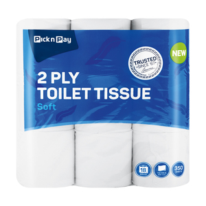PnP Toilet Paper 2 Ply White 18s