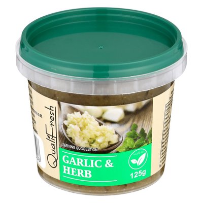 Qualifresh Garlic & Herb 125g | PnP