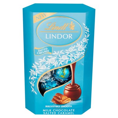 Lindt Lindor Cornet Salted Caramel 200g