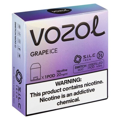 elfbar elfa kaufen VOZOL ~ Switch 600 Kit ~ Purple & Grape ICE