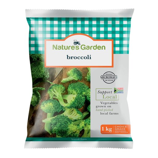 Natures Garden Broccoli Florets 1kg Smart Price Specials PnP Home