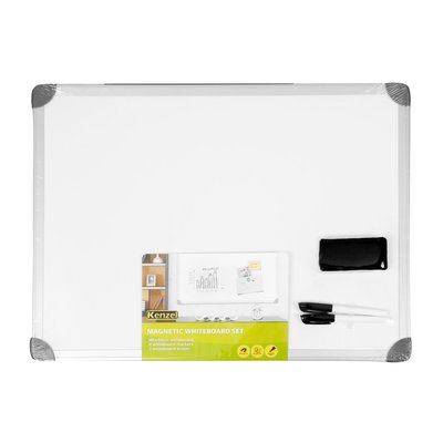 Kenzel 60 x 90cm Magnetic Whiteboard Set | Smart Price Specials