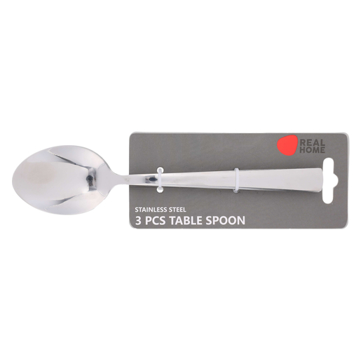 Real Home Stainless Steel Table Spoon 3 Piece | PnP